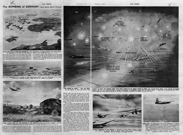 Bericht über britische Luftangriffe auf Deutschland (16. Oktober 1943)